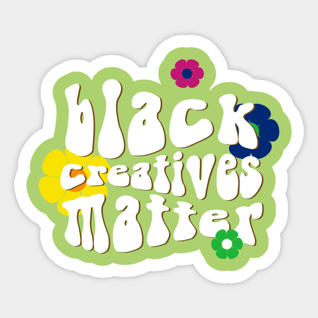 black creatives matter Sticker by Bee